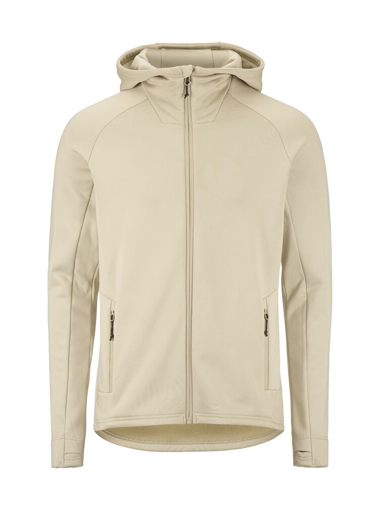 ADV Explore Power Fleece Hood Jkt - Heren