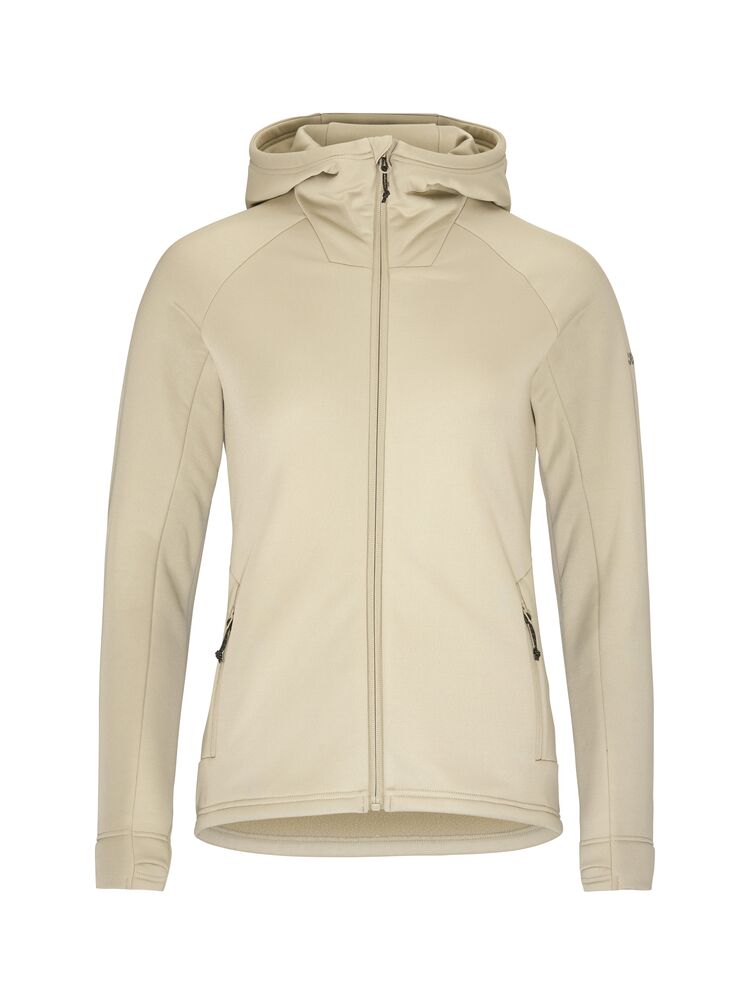 ADV Explore Power Fleece Hood Jkt - Dames