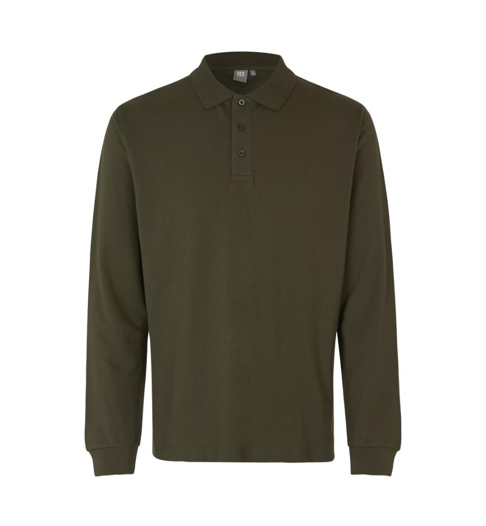 Stretch Polo Longsleeve