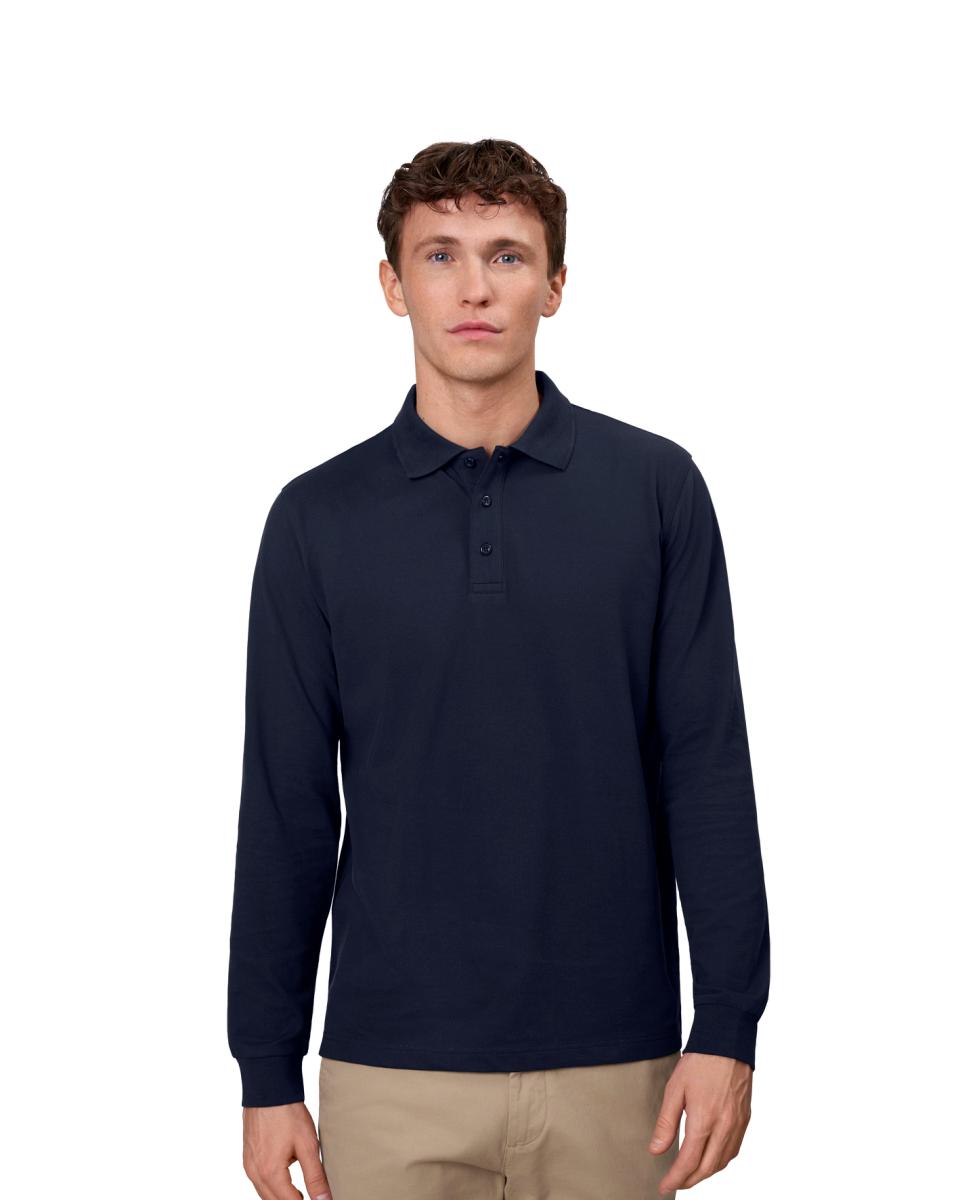 Stretch Polo Longsleeve
