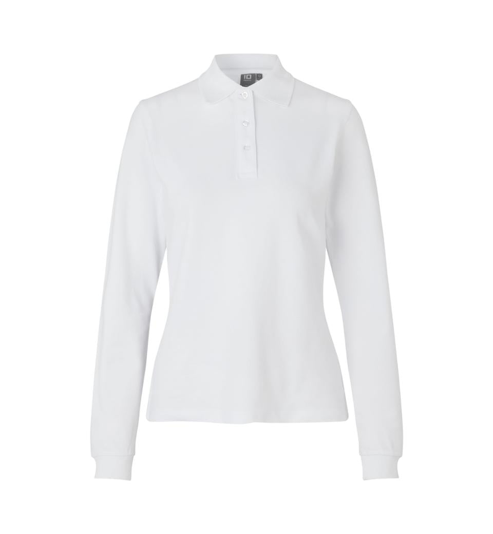 Stretch Polo Longsleeve