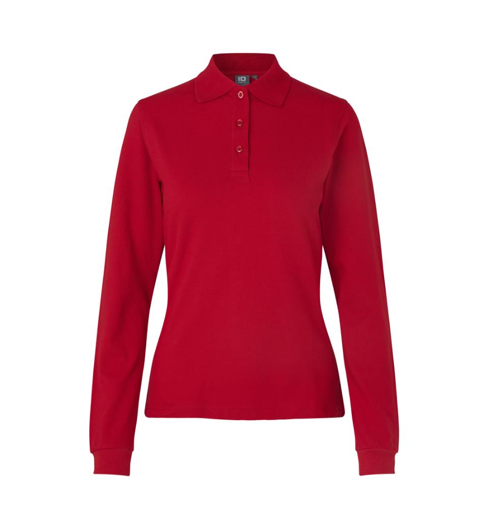 Stretch Polo Longsleeve