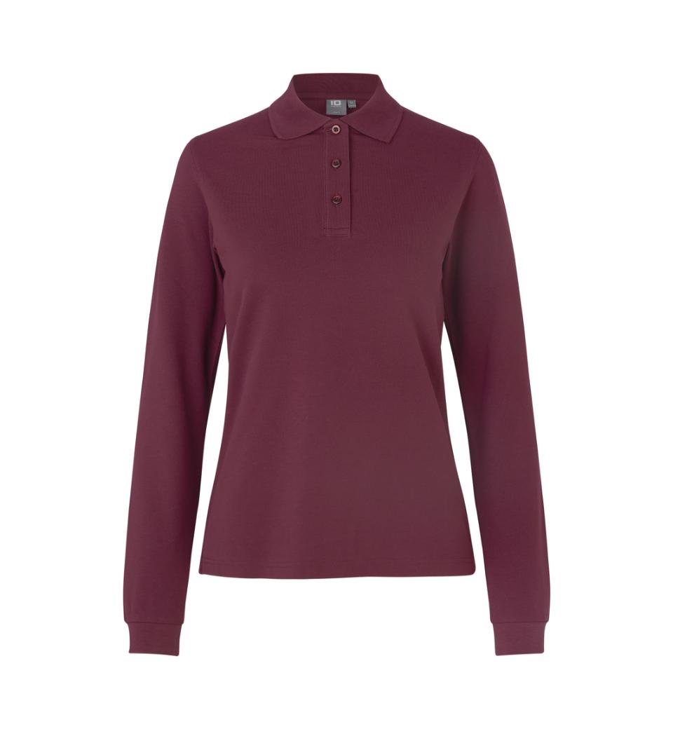 Stretch Polo Longsleeve