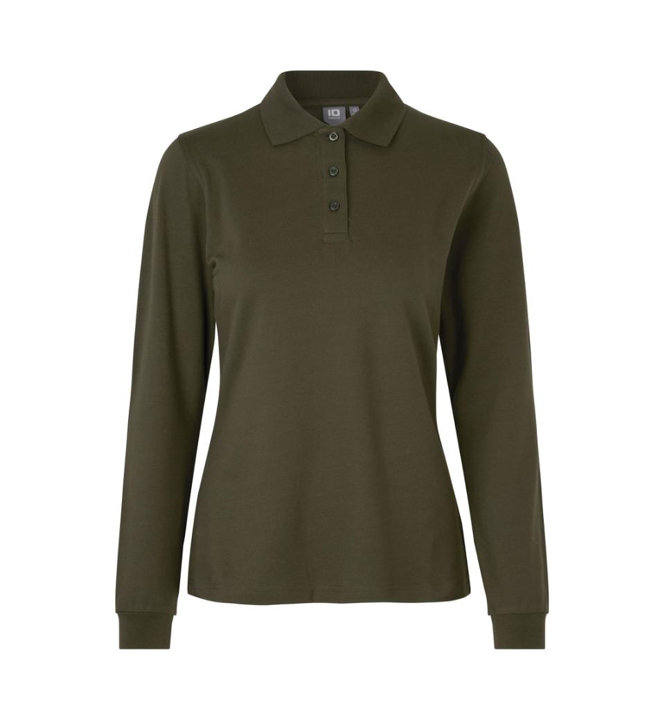 Stretch Polo Longsleeve