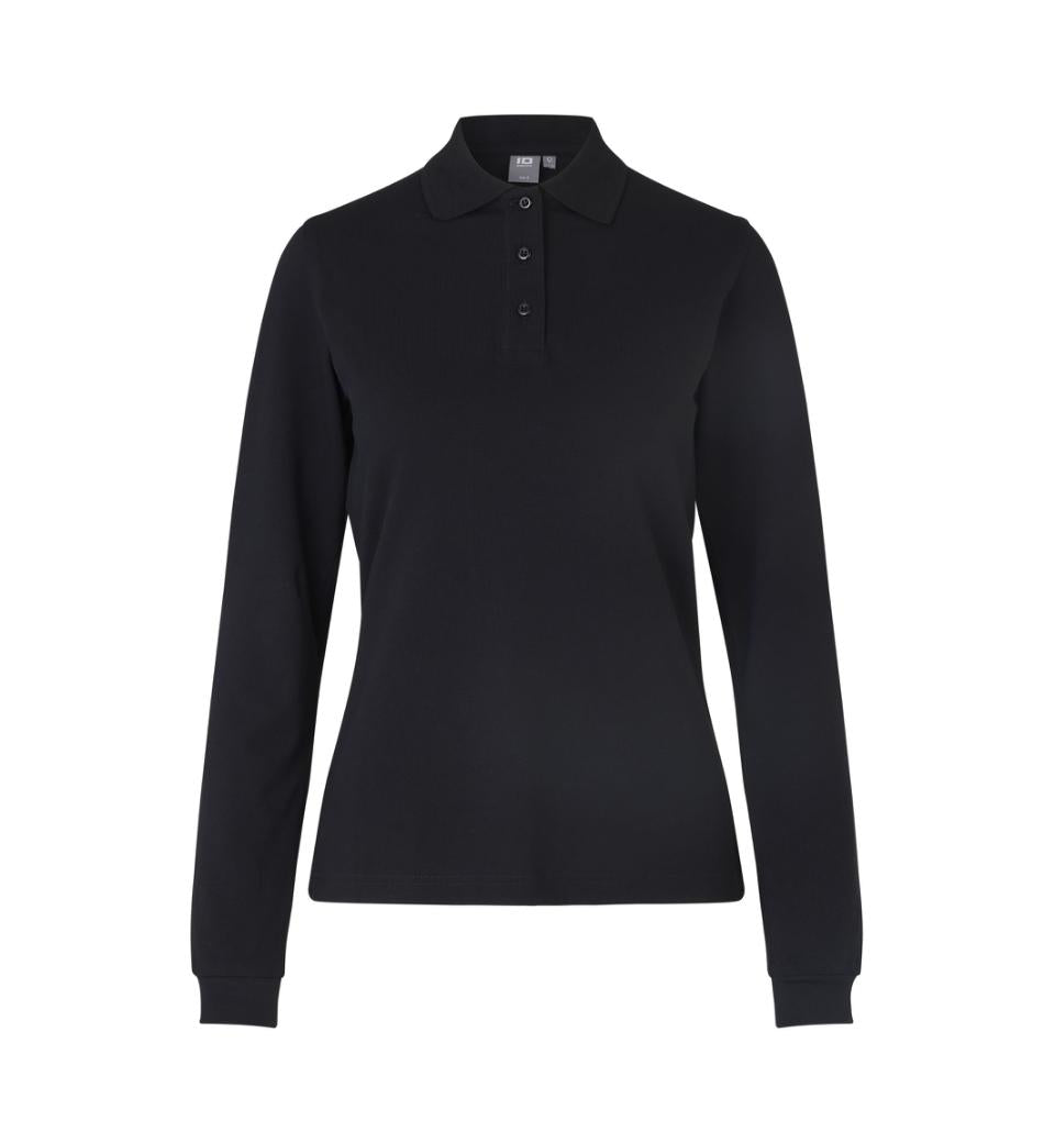 Stretch Polo Longsleeve