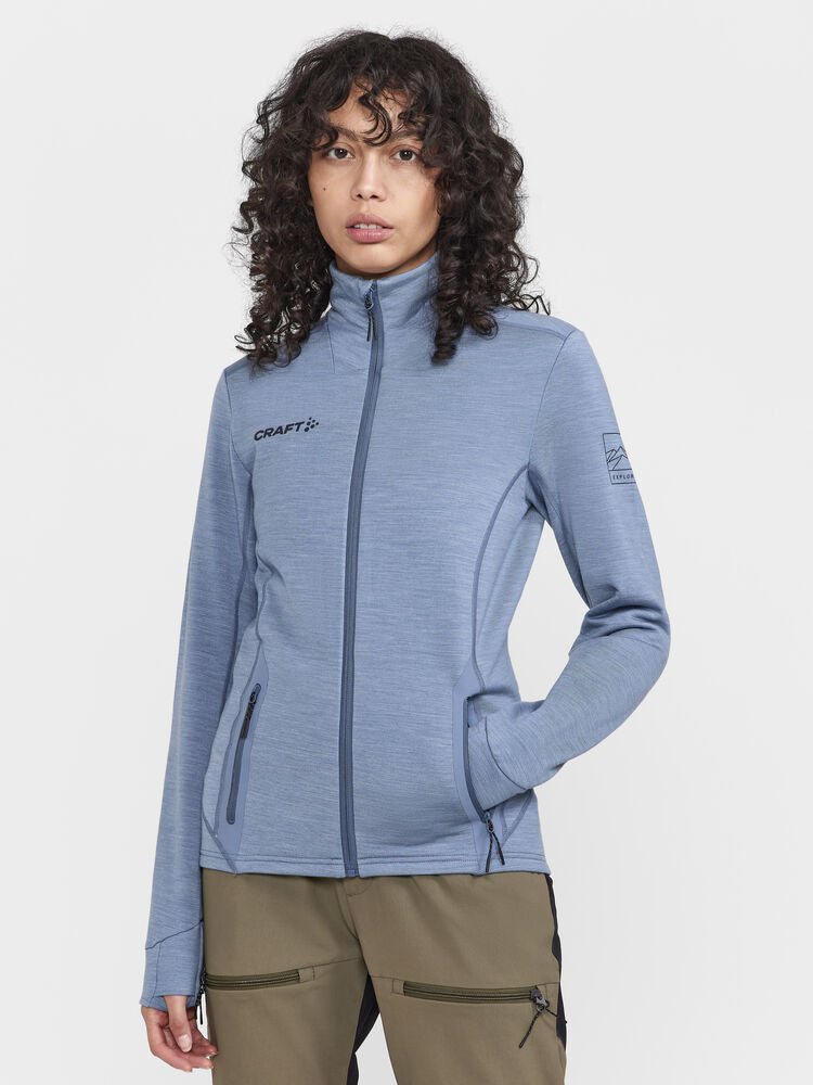 PRO Explore Wool Midlayer - Dames