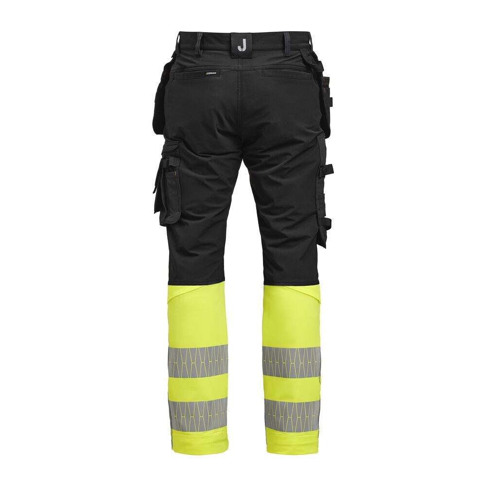 High Vis Stretch Trousers - Heren