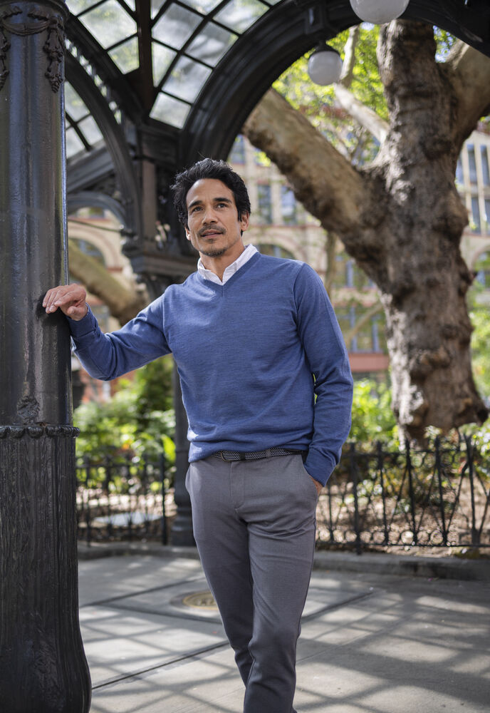 Everett V-neck - Heren